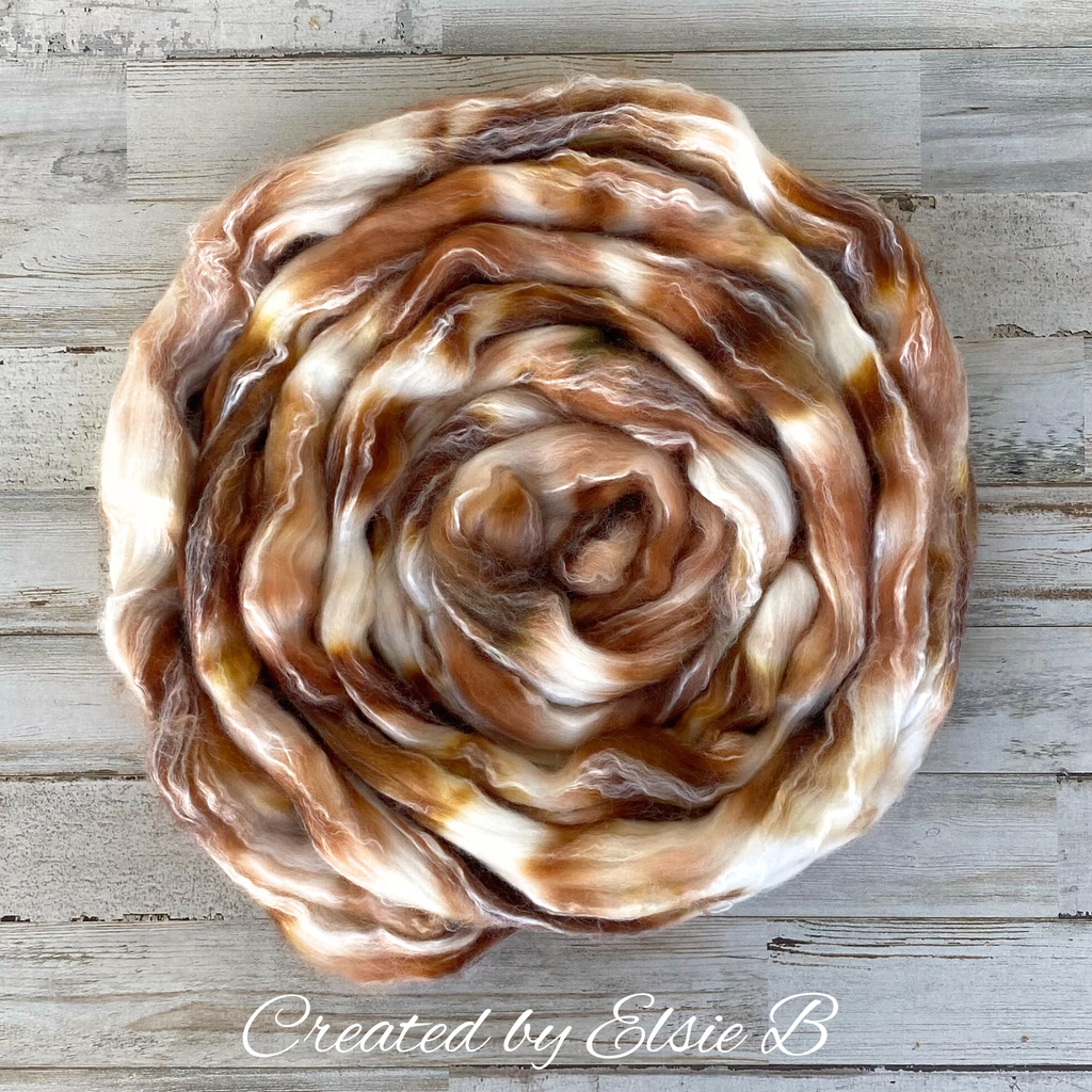 'Admirable' OOAK Superwash Merino/Bamboo/Nylon 4 oz