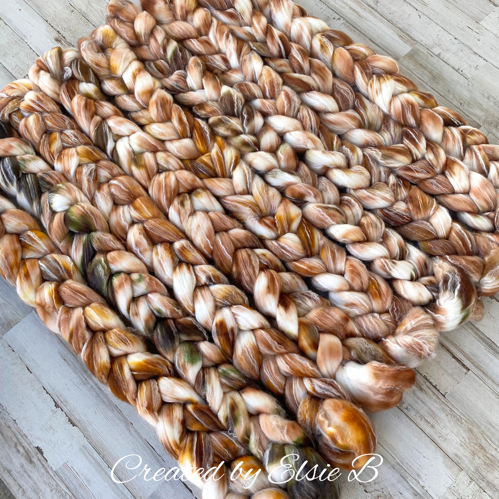 'Admirable' OOAK Superwash Merino/Bamboo/Nylon 4 oz