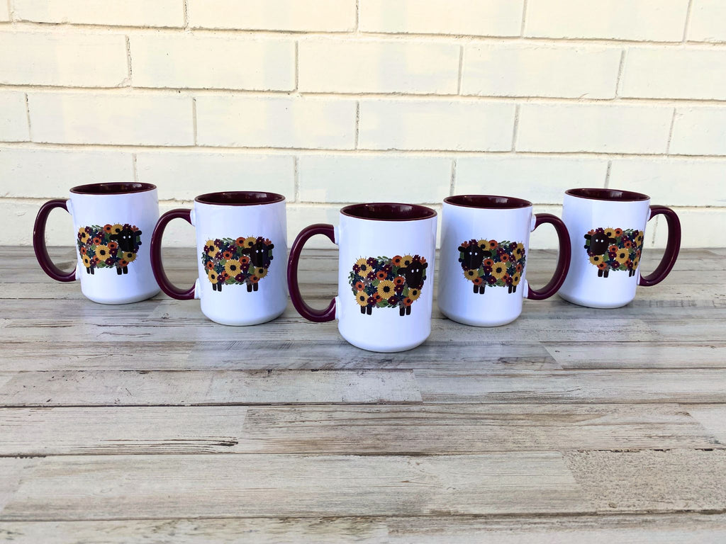 Hand Printed Mugs