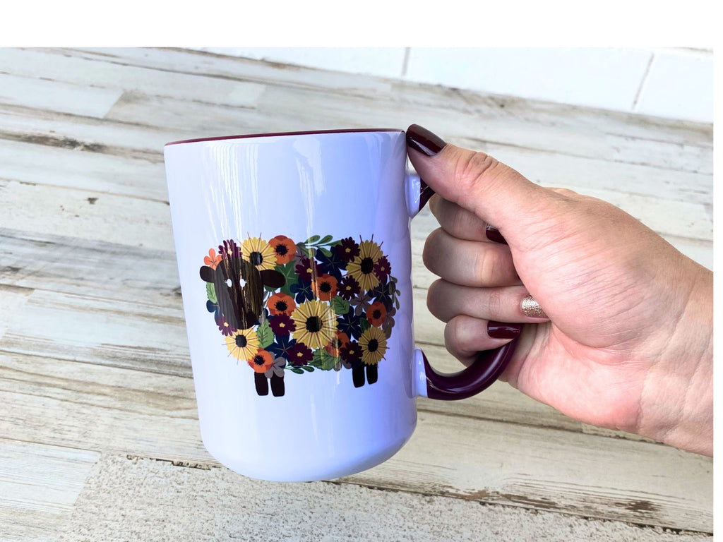 Hand Printed Mugs