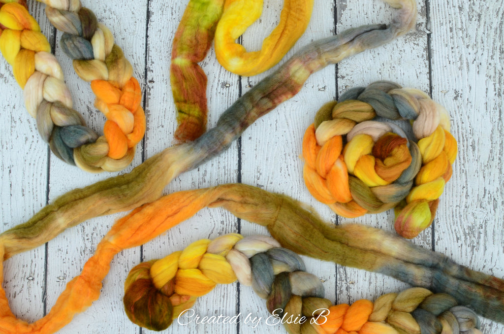 RETIRING 'Autumn Birch' 4 oz Dyed to Order *LAST CALL*