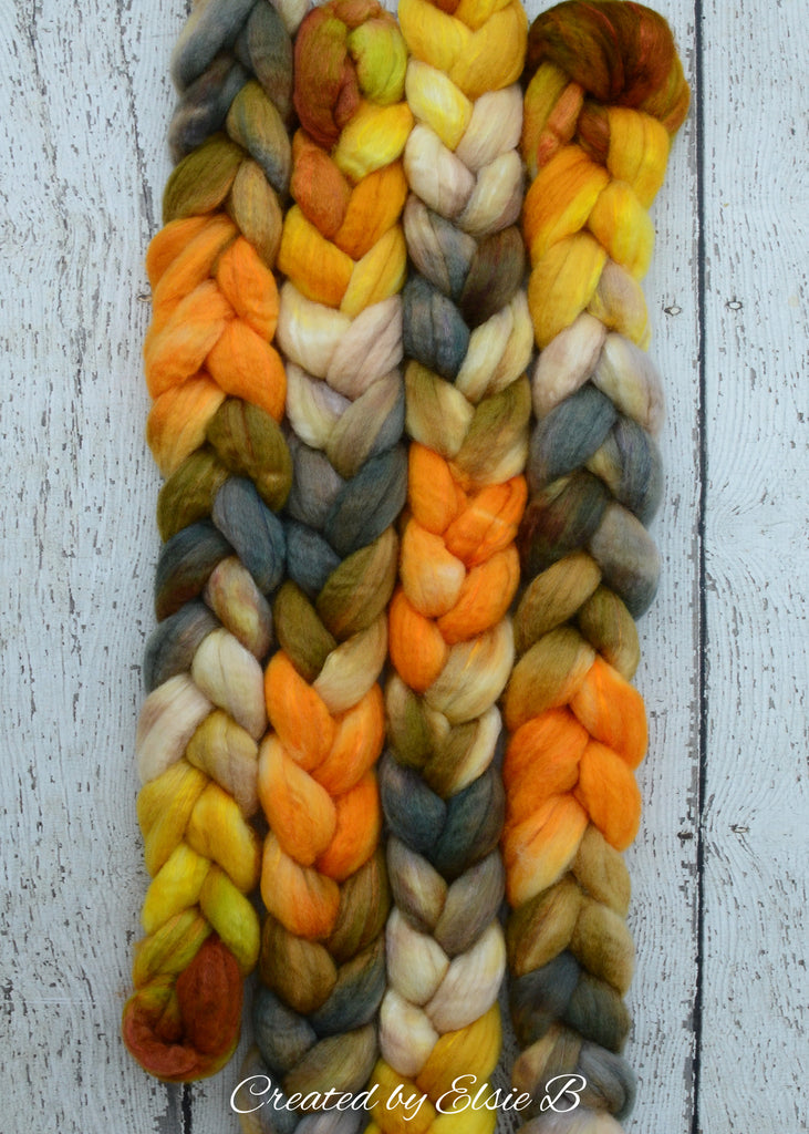 RETIRING 'Autumn Birch' 4 oz Dyed to Order *LAST CALL*