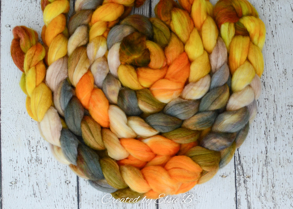 RETIRING 'Autumn Birch' 4 oz Dyed to Order *LAST CALL*