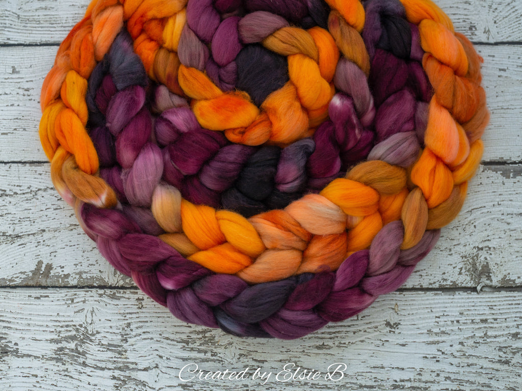 RETIRING 'Autumn Mum' 4 oz Dyed to Order *LAST CALL*