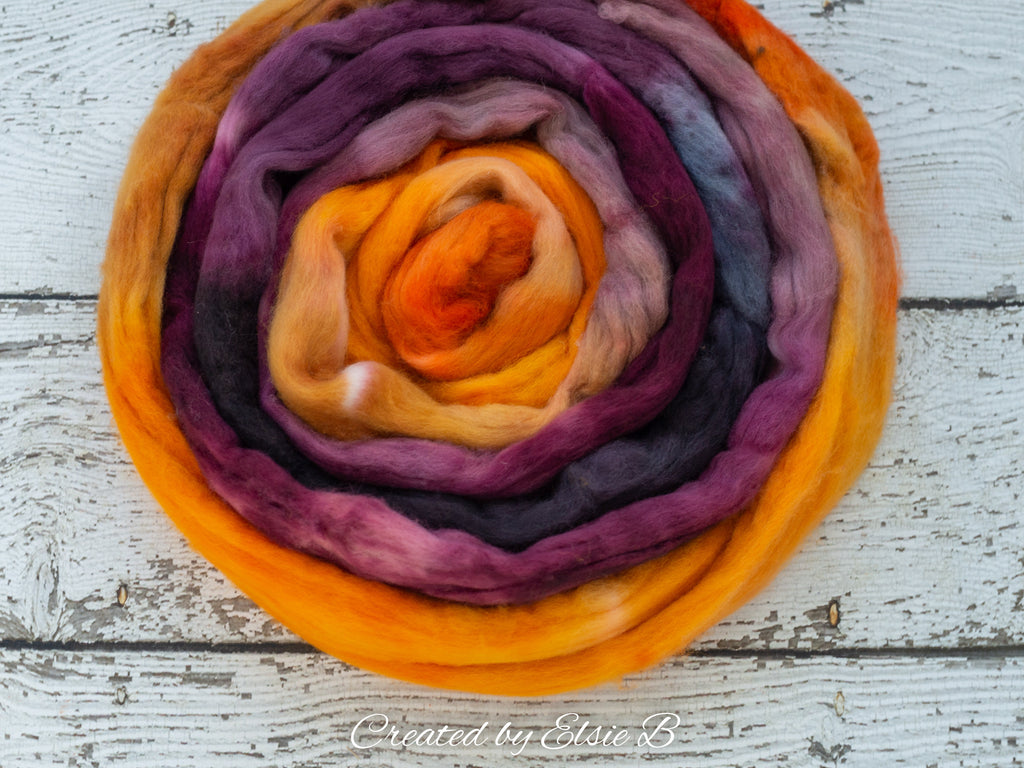 RETIRING 'Autumn Mum' 4 oz Dyed to Order *LAST CALL*