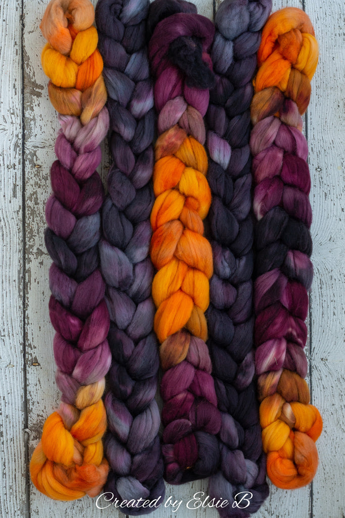 RETIRING 'Autumn Mum' 4 oz Dyed to Order *LAST CALL*