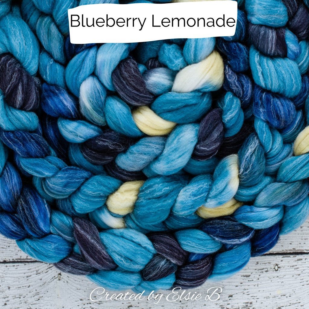 Superfine Merino/Silk 4 oz DTO: Variegated (A-B)