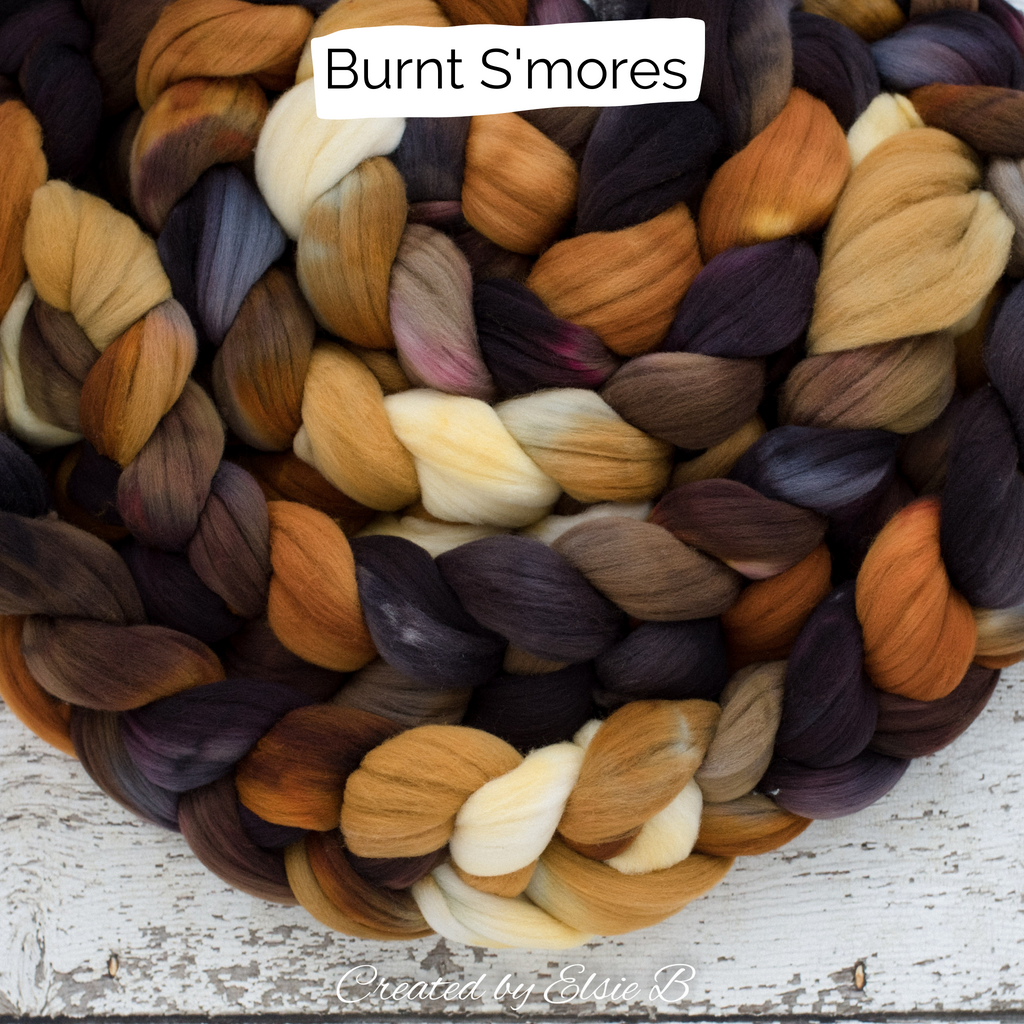 Superfine Merino/Silk 4 oz DTO: Variegated (A-B)