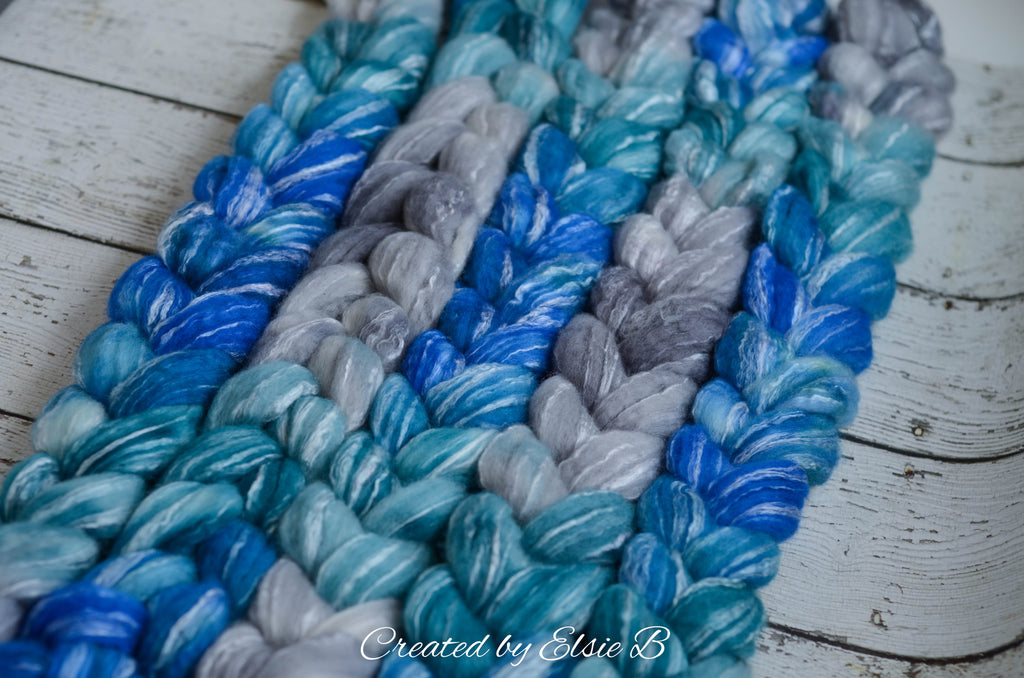 RETIRING 'Clair de Lune' 4 oz Dyed to Order *LAST CALL*