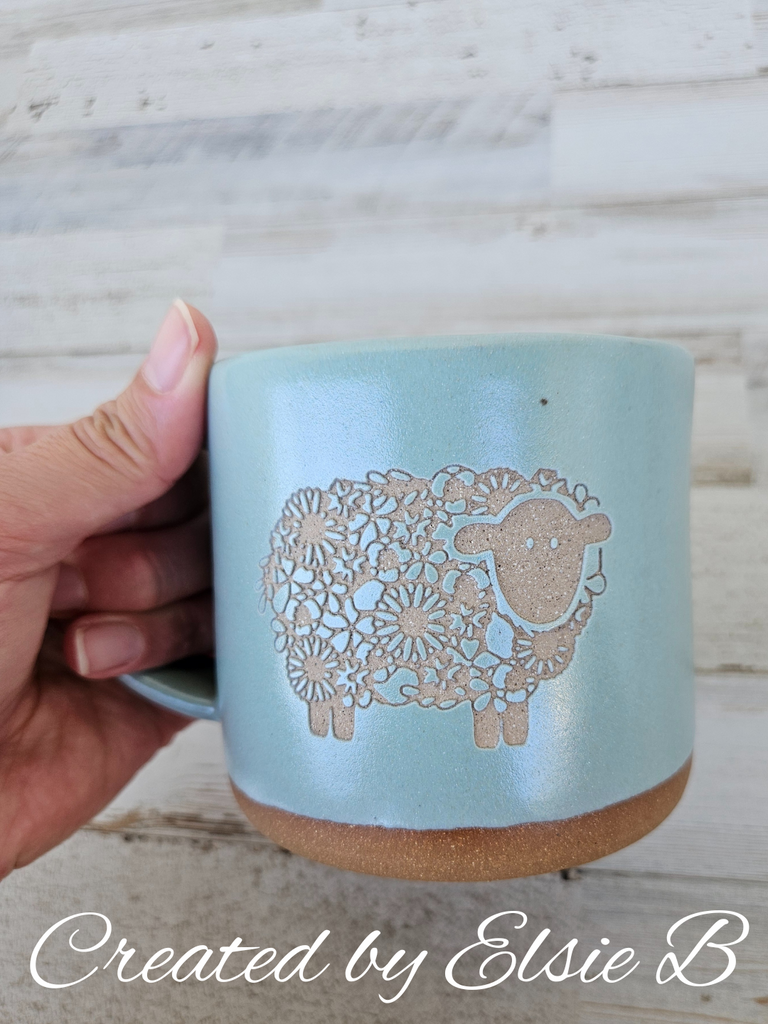 Handmade Sheep Mugs