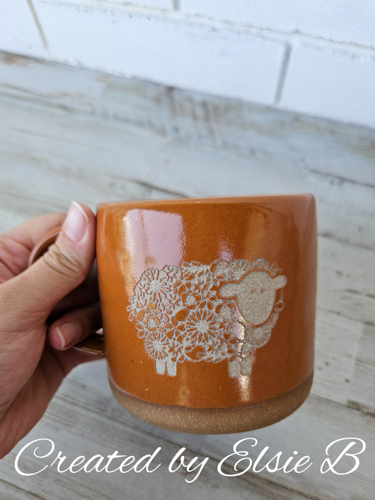 Handmade Sheep Mugs