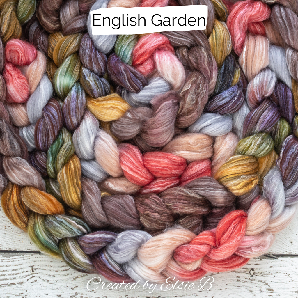 Superfine Merino/Silk 4 oz DTO: Variegated (C-E)