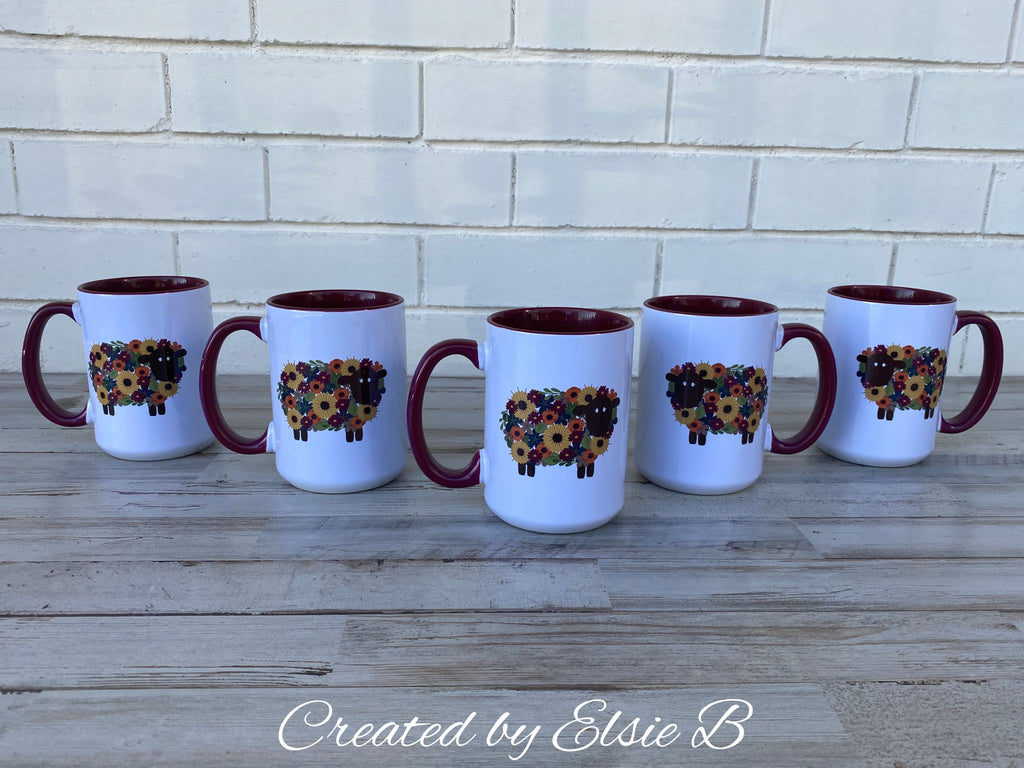 Hand Printed Mugs