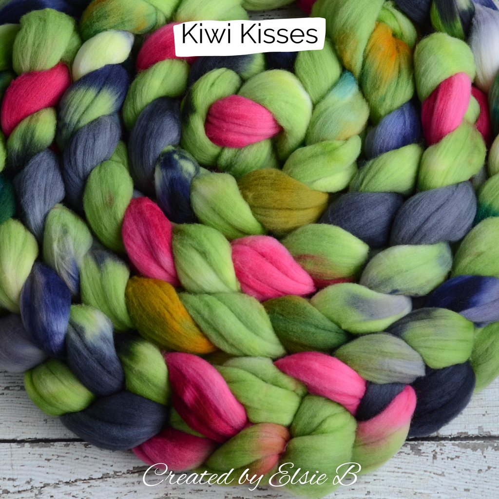 Superfine Merino/Silk 4 oz DTO: Variegated (I-O)