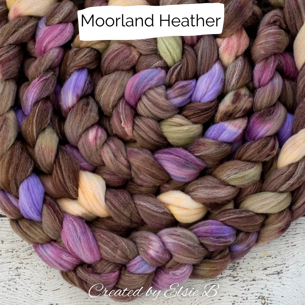 Superfine Merino/Silk 4 oz DTO: Variegated (I-O)