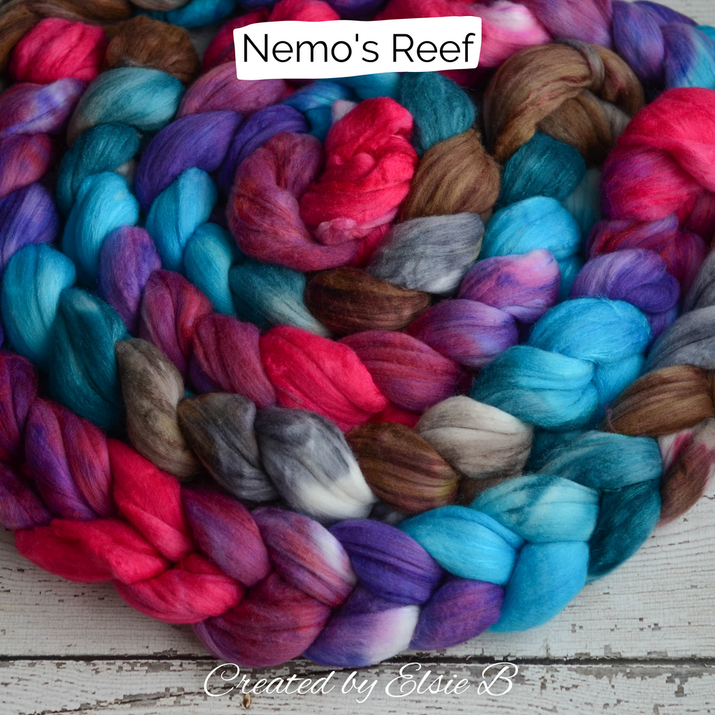 Superfine Merino/Silk 4 oz DTO: Variegated (I-O)