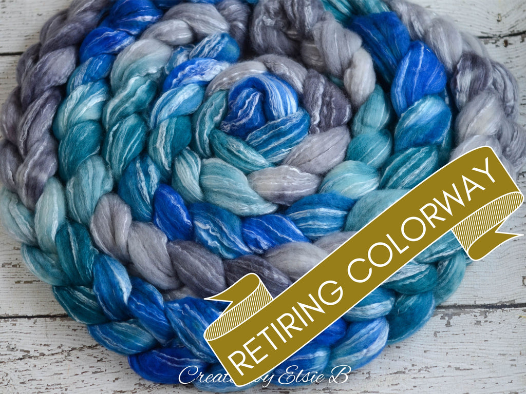 RETIRING 'Clair de Lune' 4 oz Dyed to Order *LAST CALL*