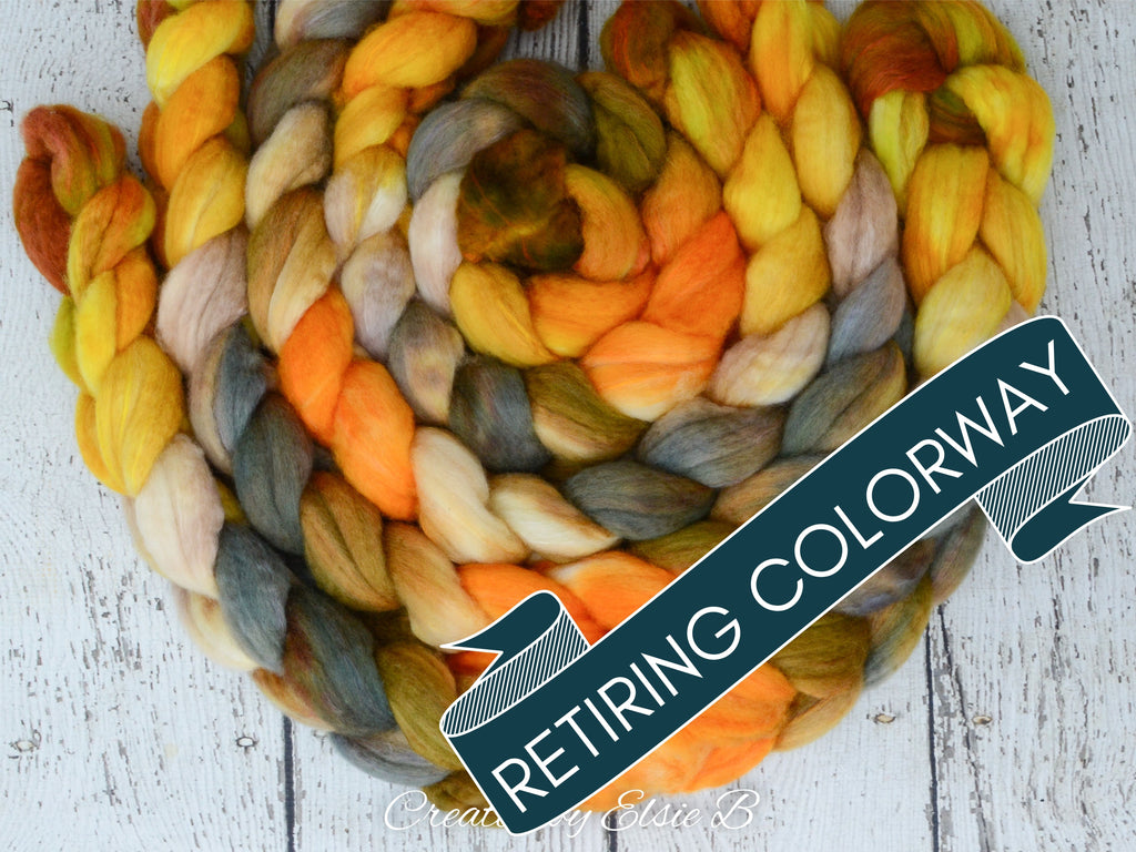 RETIRING 'Autumn Birch' 4 oz Dyed to Order *LAST CALL*