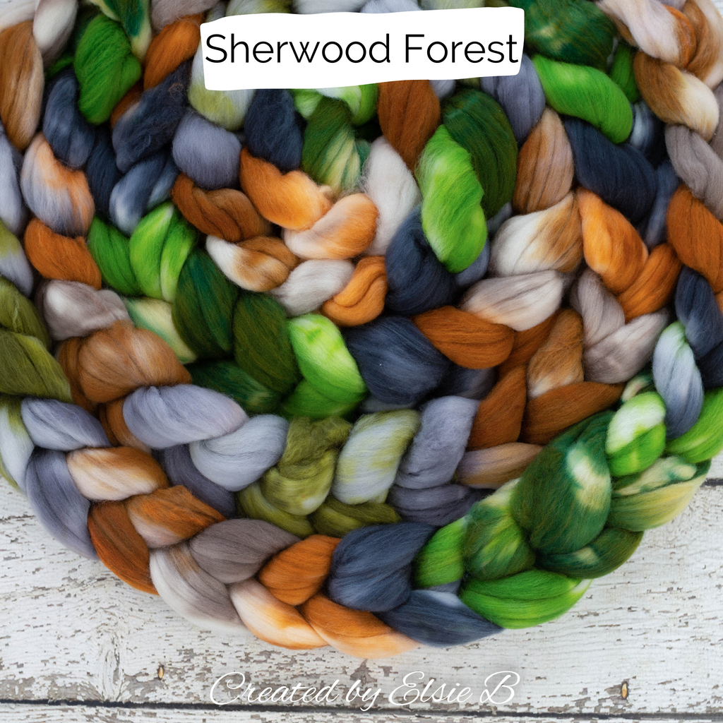 Superfine Merino/Silk 4 oz DTO: Variegated (P-S)