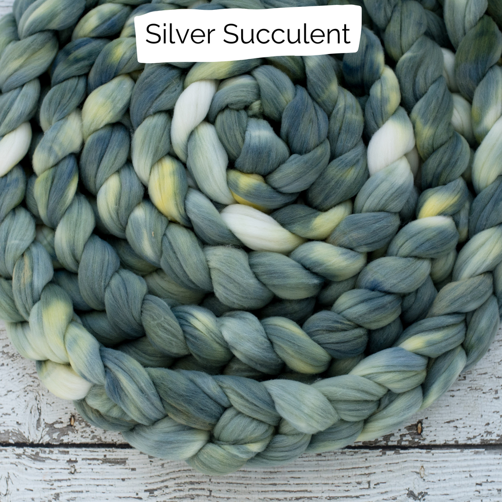 Superfine Merino/Silk 4 oz DTO: Semi-solids (P-W)