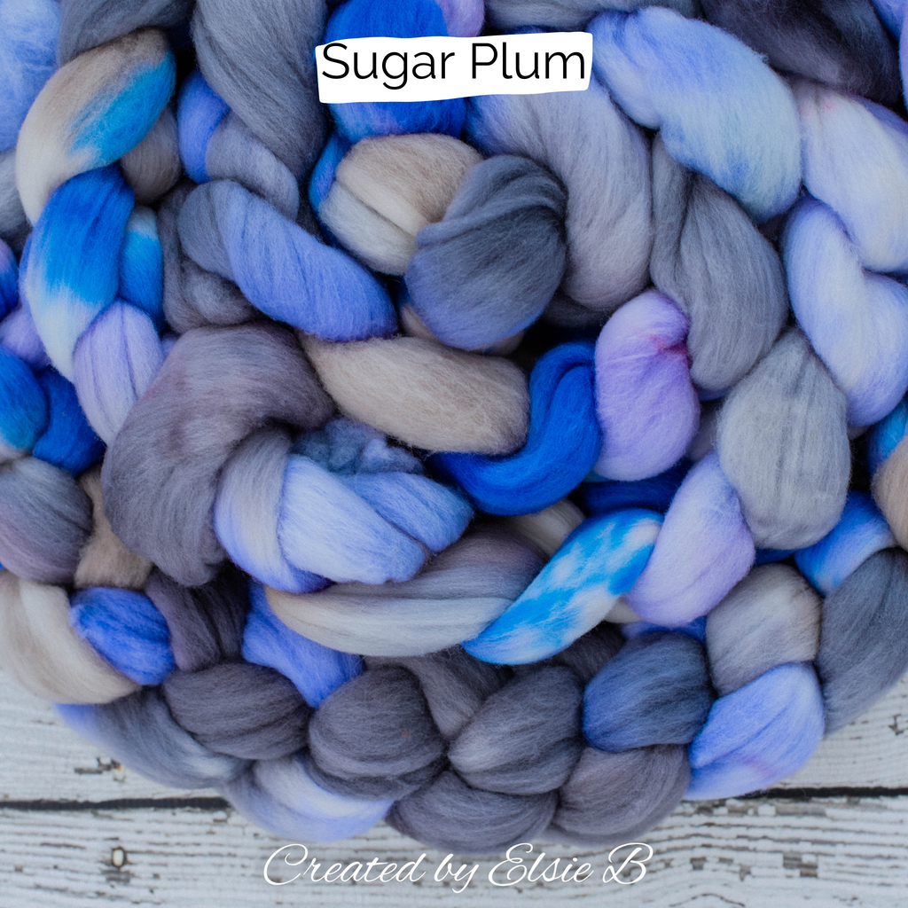 Superfine Merino/Silk 4 oz DTO: Variegated (P-S)
