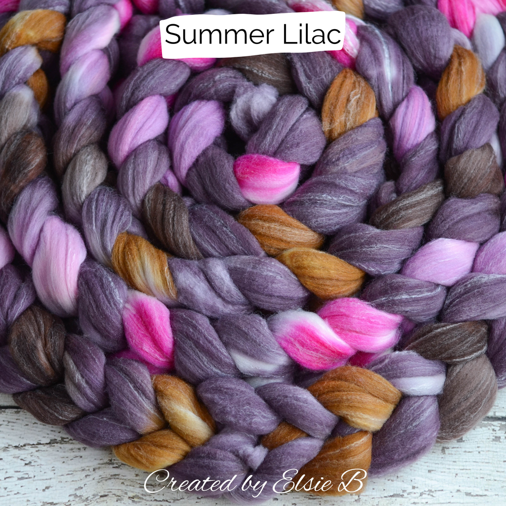 Superfine Merino/Silk 4 oz DTO: Variegated (P-S)