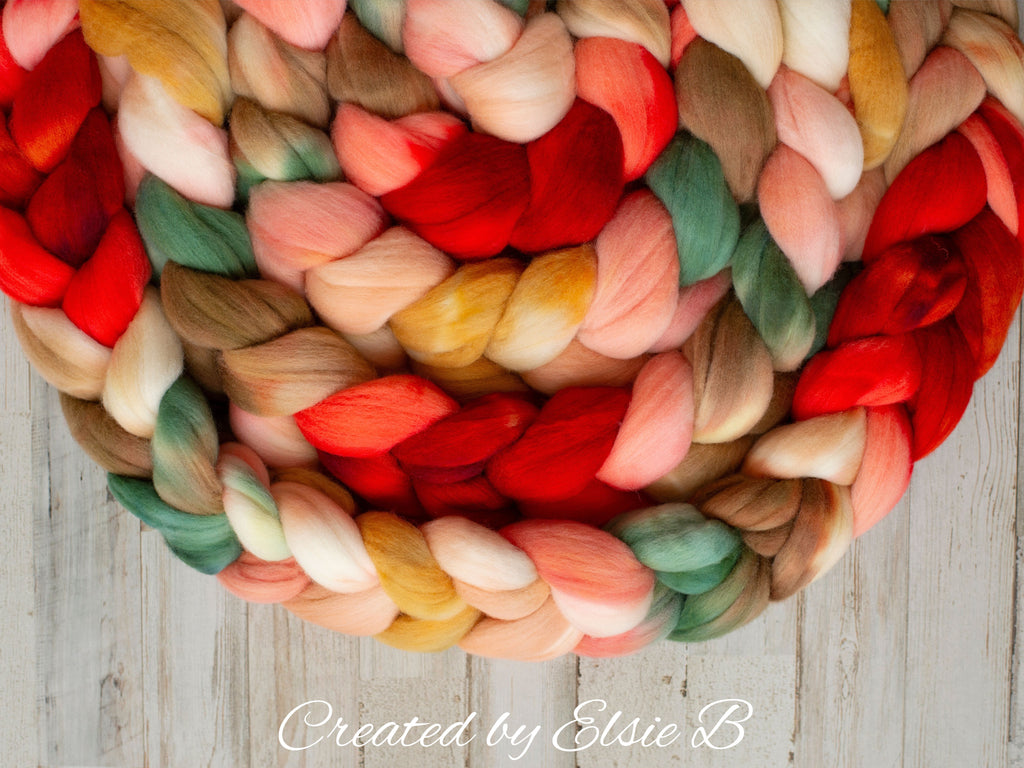 'Vintage Christmas' Targhee 4 oz