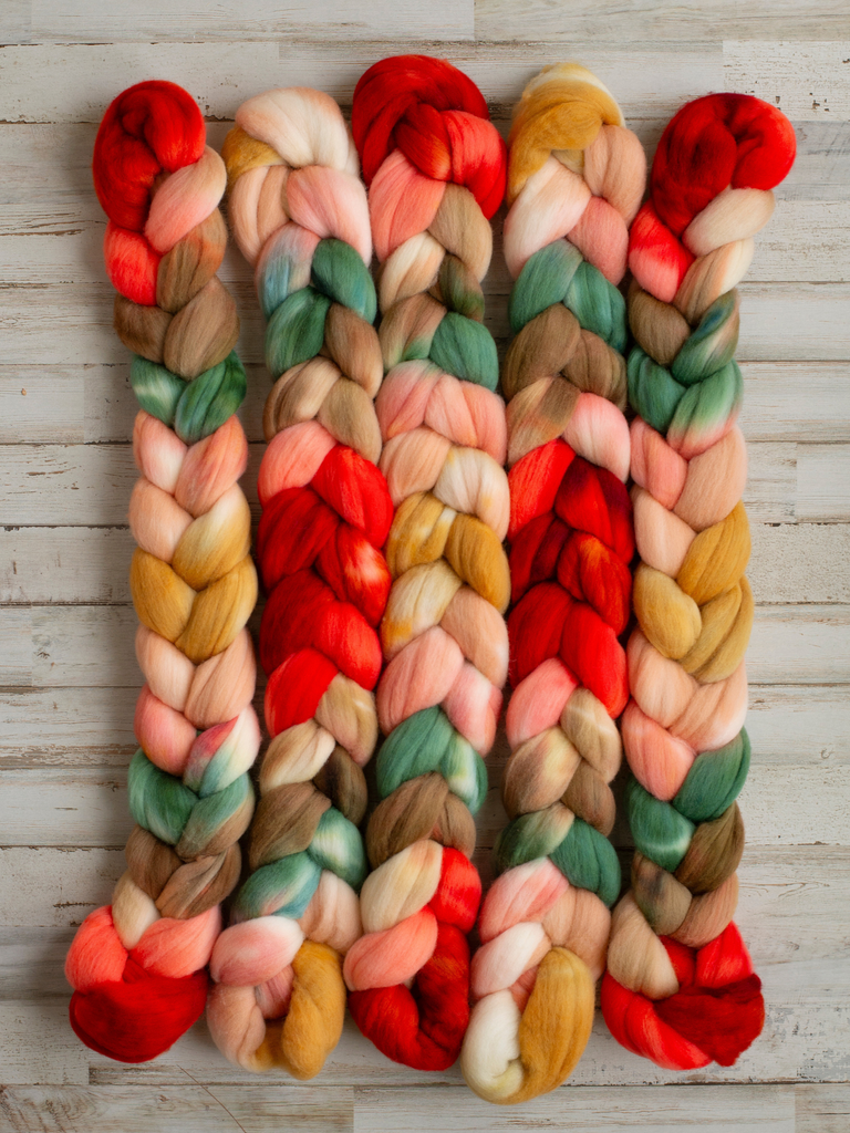 'Vintage Christmas' Targhee 4 oz