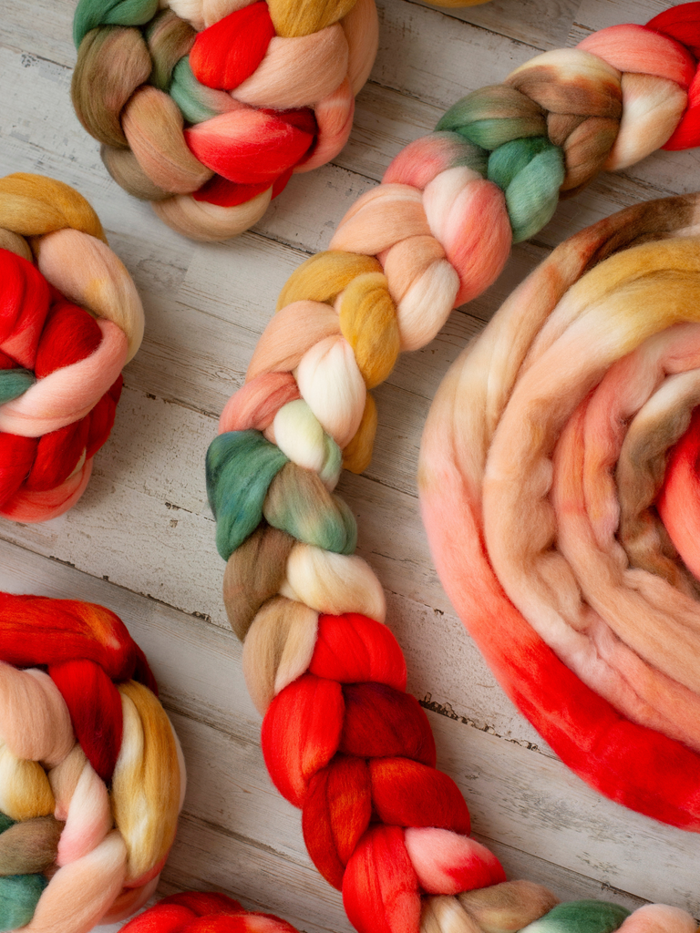 'Vintage Christmas' Targhee 4 oz