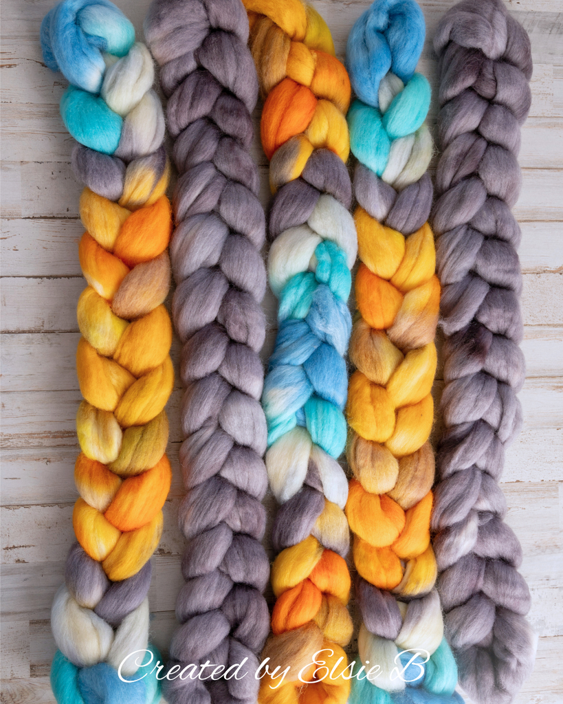 'You Are My Sunshine' Corriedale 4 oz
