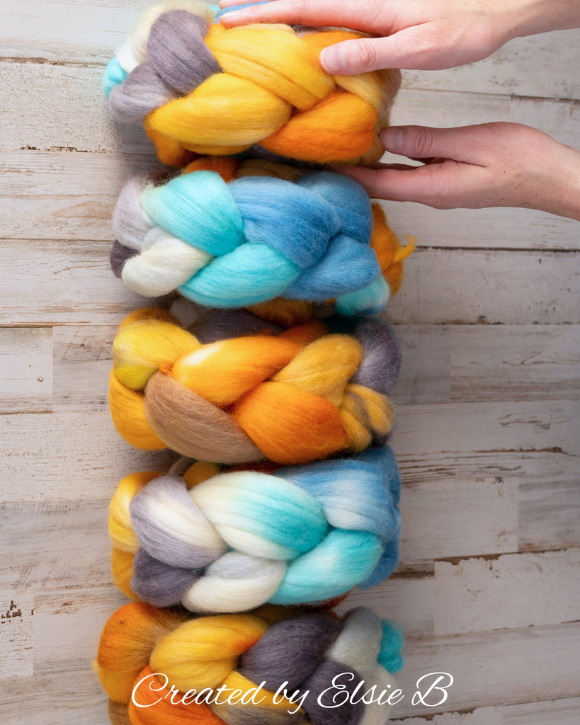 'You Are My Sunshine' Corriedale 4 oz