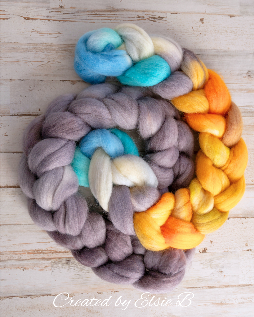 'You Are My Sunshine' Corriedale 4 oz