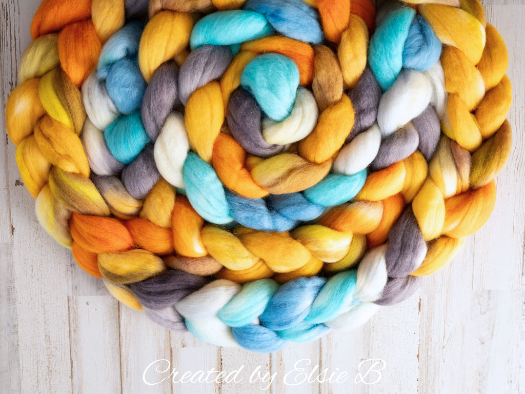 'You Are My Sunshine' Corriedale 4 oz