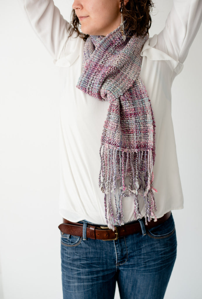 'Through the Looking Glass' Handwoven Scarf