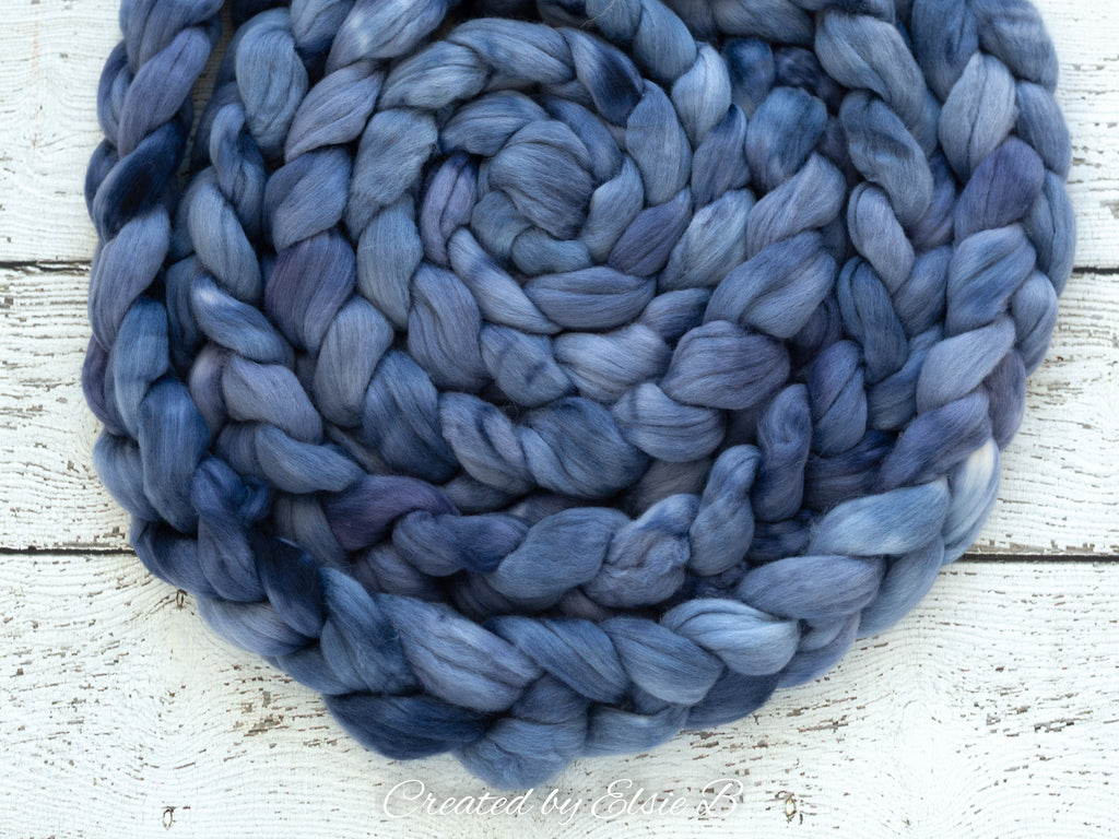 'Moonlit Waves' Falkland Merino 4 oz