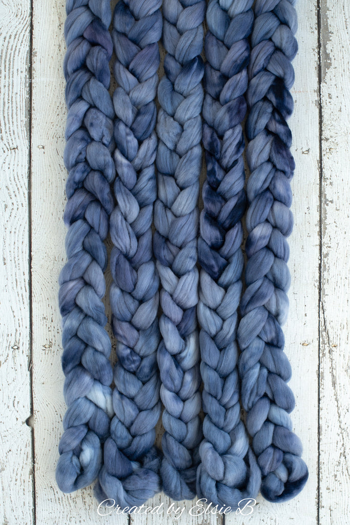 'Moonlit Waves' Falkland Merino 4 oz