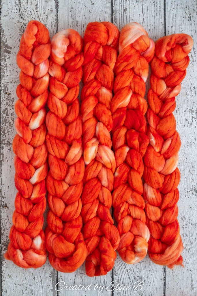 'Solar Flare' Organic Merino 4 oz